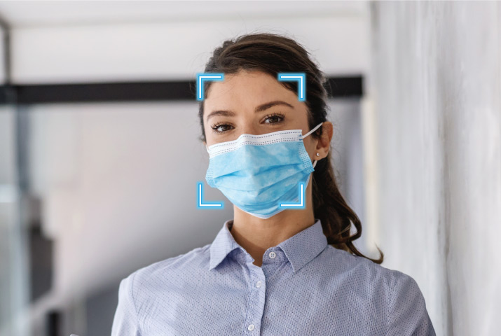 【限時優惠賀新春】門禁差勤管理利器-震旦雲測溫人臉辨識機