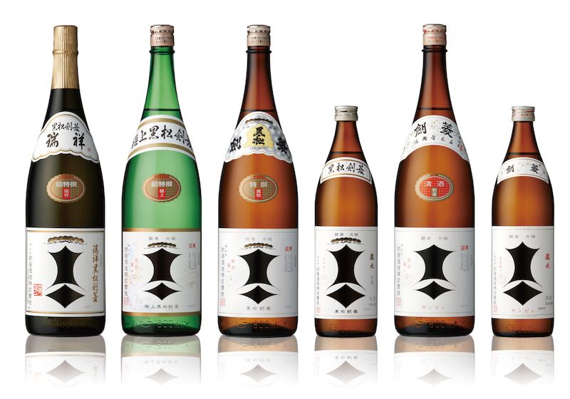 傳承500年的劍菱酒造，不只是酒還有見證時空的商標