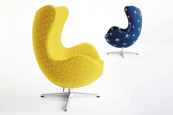 丹麥Arne Jacobsen蛋形椅（Egg Chair，1958年）