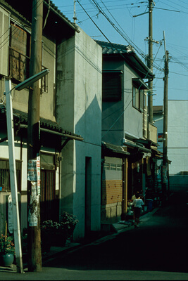 圖三：住吉的長屋，日本大阪，1975-1976，攝影：安藤忠雄