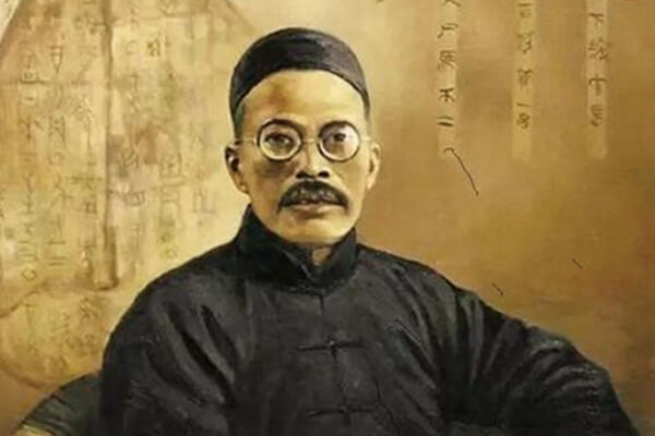 圖一：王國維是中國近現代學者。長期研究哲學與美學，形成獨特的美學思想體系。