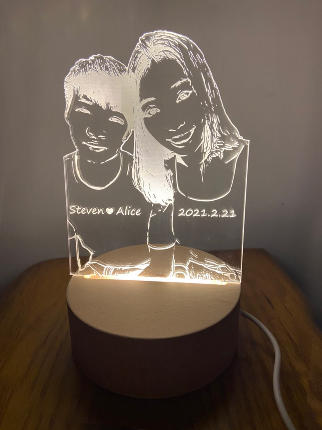 雷切機教學|白色情人節DIY燈座照亮情人的心 雷切機教學|白色情人節DIY燈座照亮情人的心