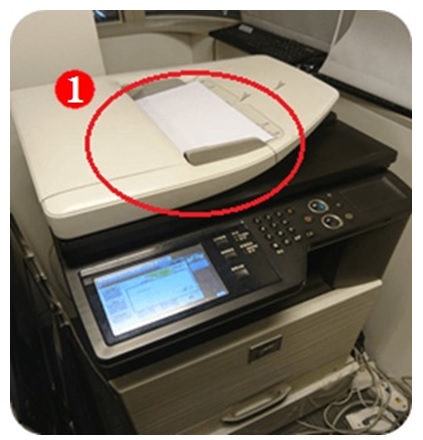 [ 影印 ] Q. 用送稿機影印，文件出現黑線怎麼辦？消除影印文件黑線步驟