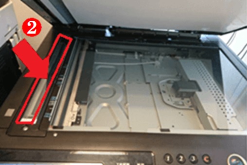 [ 掃描 ] Q. 掃描後的電子檔(PDF格式)為什麼有黑線？可以去掉黑線嗎？