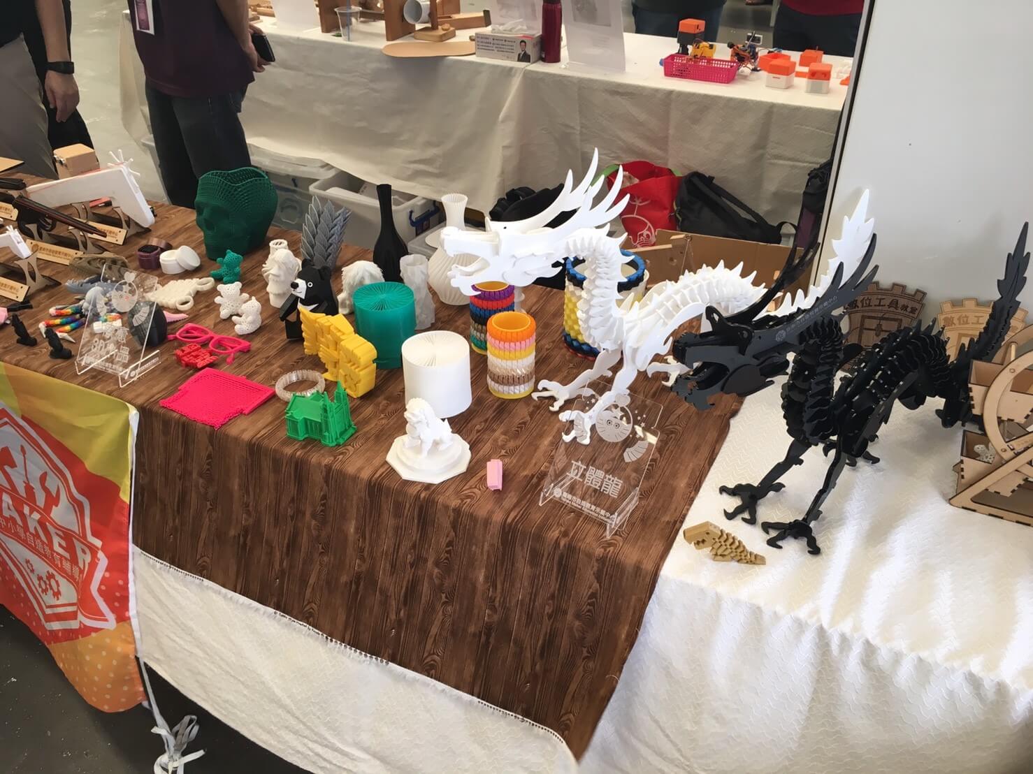 3D列印設備ｘ創客教室－國民教育精進期末發表會