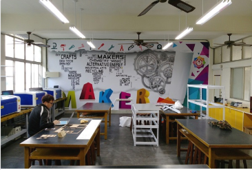 自造教育及科技中心｜台南新興國中ｘ3D列表機DIY