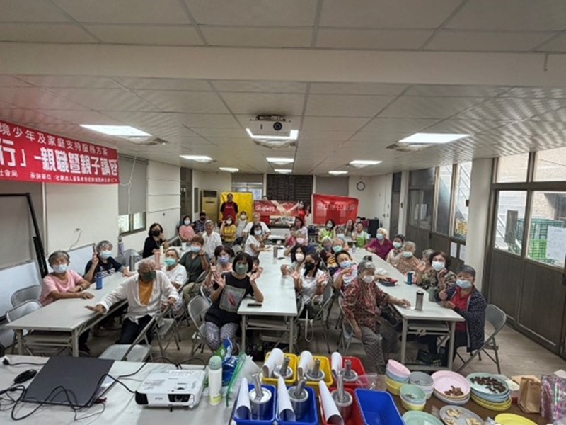 震旦OA南台南_財團法人台南市容愛關懷服務協會 _療癒香氣中，找到陪伴的力量