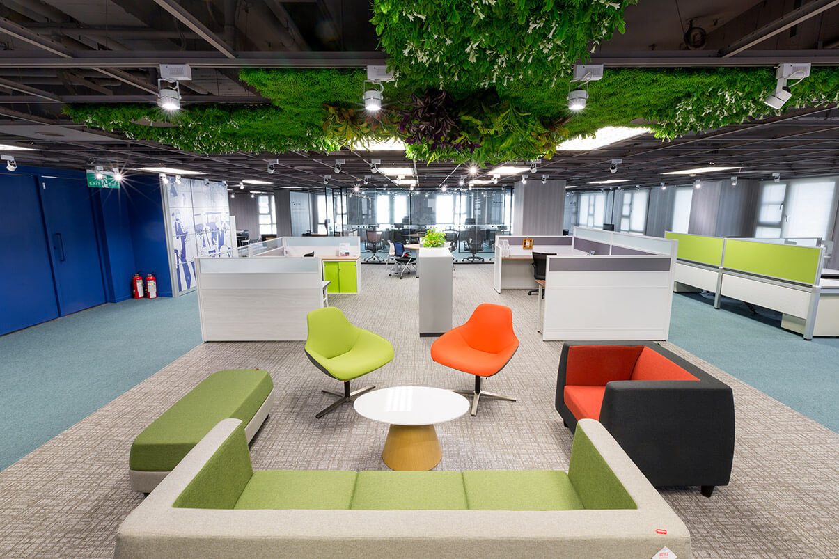 震旦辦公家具台中展廳：SPACE+設計概念ｘ電動升降桌詮釋多元辦公