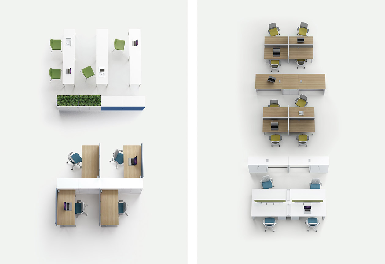 ［經典］iStore系列檔案櫃，你想過讓公文櫃成為共享桌面一部份嗎？