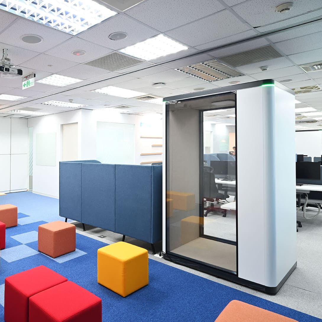 辦公室內的個人加速器：靜音艙的未來