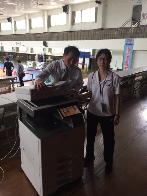 全大運開跑 震旦集團全力備援為選手加油 震旦集團一同響應全大運賽事,擔任後勤支援任務
