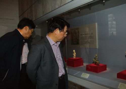 上海市海峽兩岸交流促進會 參訪佛光山佛陀紀念館 參訪地宮還原常設展