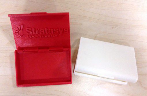 震旦與3D列印領導品牌Stratasys合作 搶攻百億巿場 靈感系列3D列印樣品_名片收藏夾
