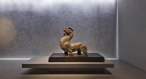 震旦博物館正式開館 震旦博物館南朝神獸