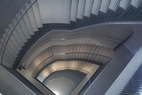 震旦博物館正式開館 震旦博物館旋梯