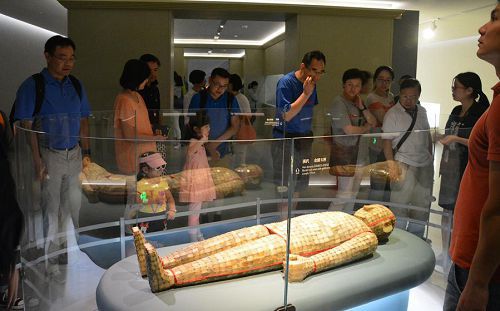 復旦臺大EMBA貴賓蒞臨震旦 博物館館藏介紹,共享文化饗宴
