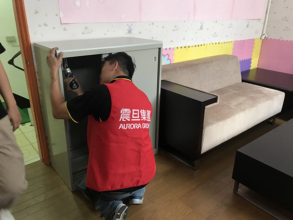 【公益捐贈】財團法人台北市失親兒基金會台東服務處 震旦集團捐贈全新檔案櫃,讓機構擁有舒適優質的辦公環境