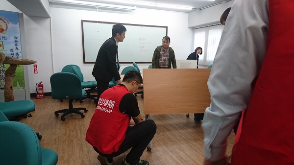 【公益捐贈】社團法人高雄市慈善團體聯合總會 震旦集團捐贈全新檔案櫃,讓機構擁有舒適優質的辦公環境