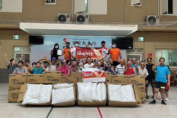 震旦人公益行動「溫暖隨行」 陪伴支持,助弱勢團體與社會共融 震旦人公益行動「溫暖隨行」 陪伴支持,助弱勢團體與社會共融