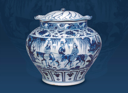 古器物學講座——認識元青花瓷專題⑪ 東亞館藏之元青花