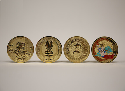 震旦博物館商店—以刻畫為工，推出館藏紋樣紀念幣