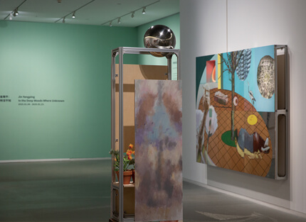 震旦美術館迎新送舊雙展齊開—「輿圖」與「林深不知」