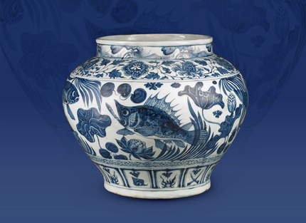 古器物學講座——元明清彩繪瓷專題➁ 釉下彩繪瓷