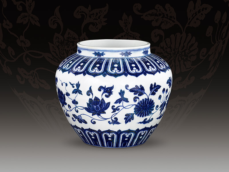 館藏精粹賞析—明宣德 青花纏枝花卉紋罐 館藏精粹賞析—明宣德 青花纏枝花卉紋罐