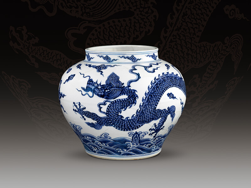 館藏精粹賞析—明宣德 青花雲龍紋罐 館藏精粹賞析—明宣德 青花雲龍紋罐