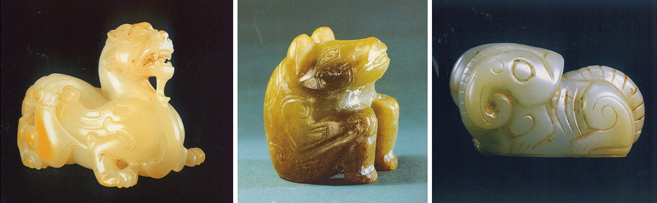 招祥引瑞 漢代大型圓雕動物玉器的功能與象徵意義(二) 招祥引瑞 漢代大型圓雕動物玉器的功能與象徵意義(二)