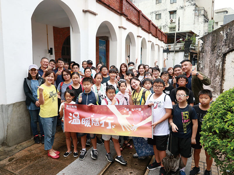 震旦人公益行動「溫暖隨行」 溫暖接力．愛永不斷電