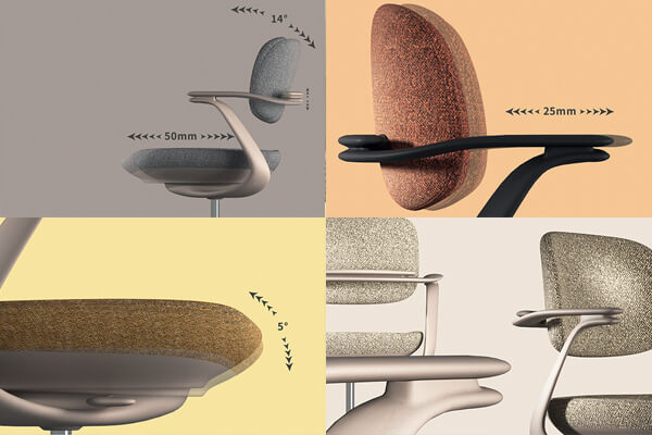 震旦家具×斐瀾（FAYLAN）多功能椅—獲雙獎品質肯定 打造辦公新美學