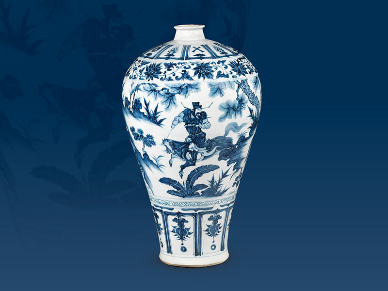 認識元青花瓷專題——形紋設計⑪ 元代青花人物紋設計