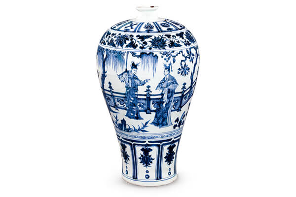 認識元青花瓷專題——形紋設計⑪ 元代青花人物紋設計