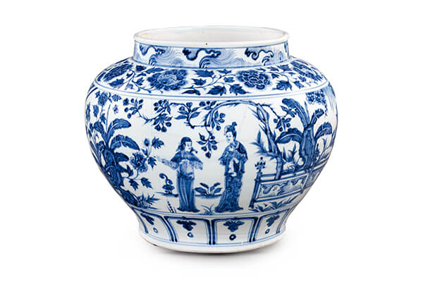 認識元青花瓷專題——形紋設計⑪ 元代青花人物紋設計