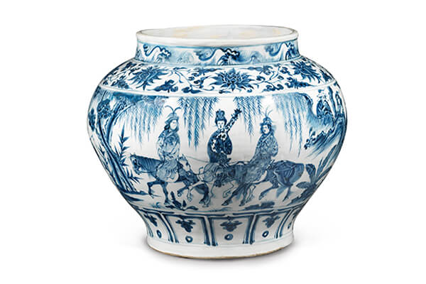 認識元青花瓷專題——形紋設計⑪ 元代青花人物紋設計