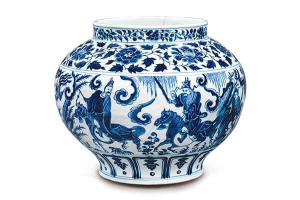 認識元青花瓷專題——形紋設計⑪ 元代青花人物紋設計