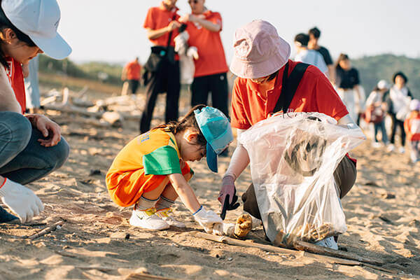 2025 震旦集團 Green for Earth 淨灘活動 —震旦60．用行動守護地球