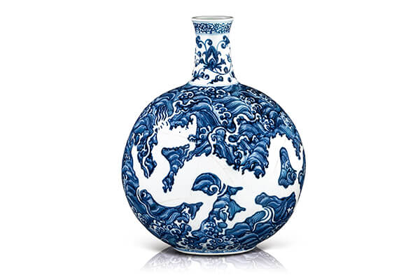 永樂青花瓷專題➄—永樂青花扁壺的特色