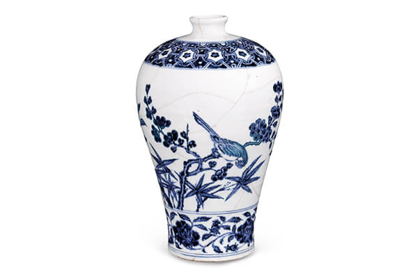 永樂青花瓷專題➉—永樂青花鳥紋的樣稿組裝